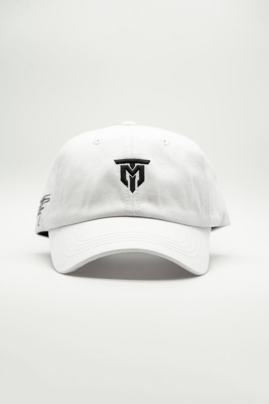 TM1 White Signature Dad Hat
